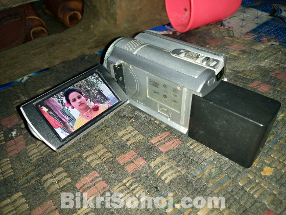 SONY SD AND HARD DISK HAND CAMARA